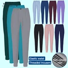 Джоггеры унисекс для медсестер, медицинские аксессуары, медицинские скрабы, брюки, рабочая одежда для салона красоты, штаны для стоматологической больницы