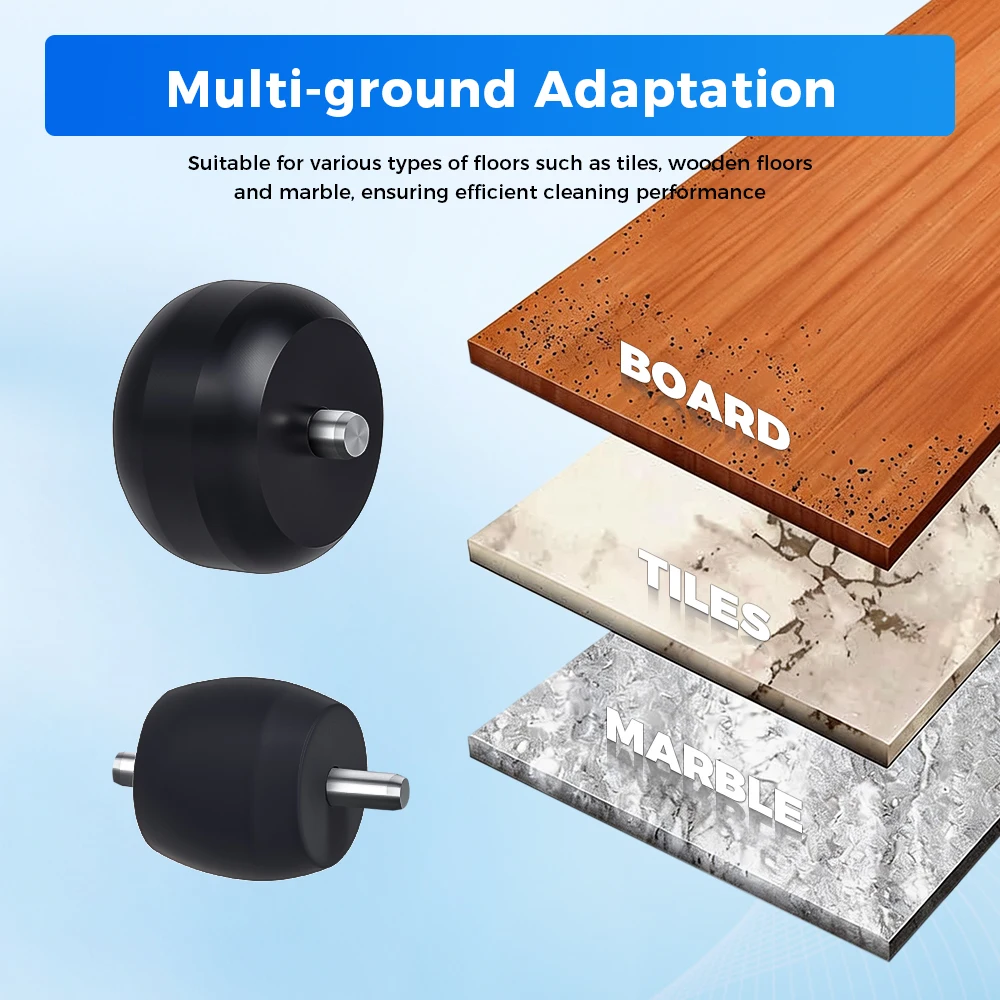 Фото Комплект для замены запчастей для робота-пылесоса Narwal S1 S2: роликовые колеса, моторизованные насадки, маленький вал, запасные части №5