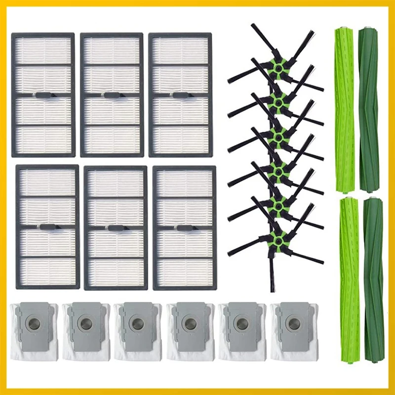 

Replacement Spare Parts For IRobot Roomba S9 S9+ S9 Plus Series Robot Vacuum Cleaner Rubber Main Side Brush Dust Bag Hepa Filter