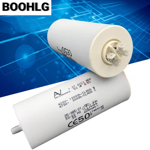 1 шт. AV 50uF 1.27.6 CC3 MKP 470V ARCOTRONICS пусковой конденсатор двигателя