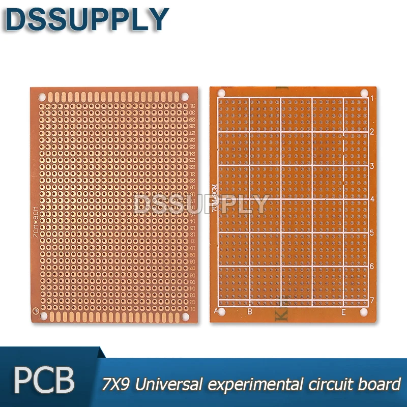

5 шт./лот 7x9 DIY прототип печатной платы универсальная экспериментная печатная плата