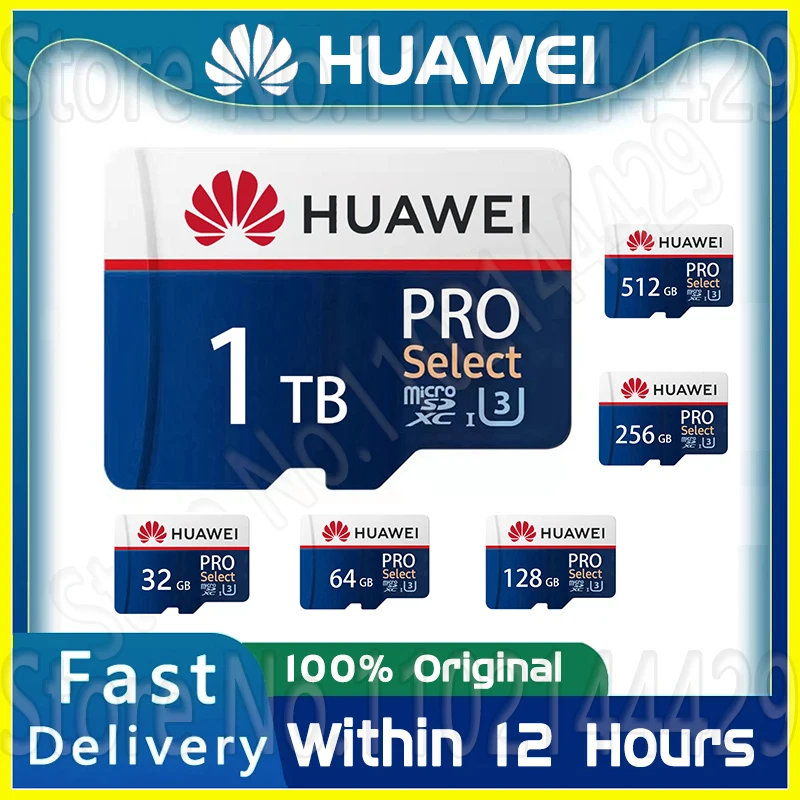 Карта памяти HUAWEI Micro SD класс 10 1 ТБ 16 ГБ 32 64 100% 128 256 |