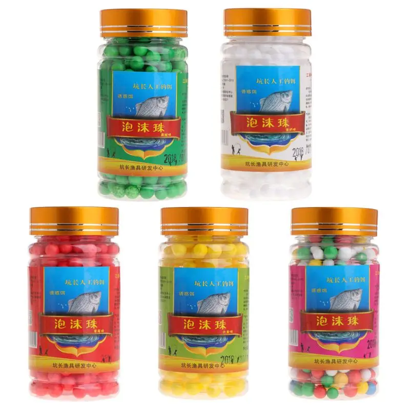 

Foam Beads Carp Fishing Bait Lure Tackle Beans Floating Rigging Ball Accessories