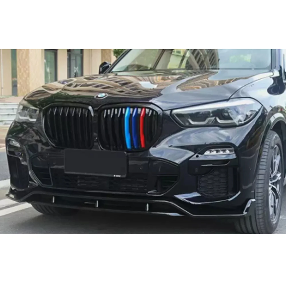 20-23 X5 G05 Black Edition Передняя губапередний спойлер — глянцевая черная водная печать, 4 секции (art.: 3920d425fbb66) - 3920d425fbb66