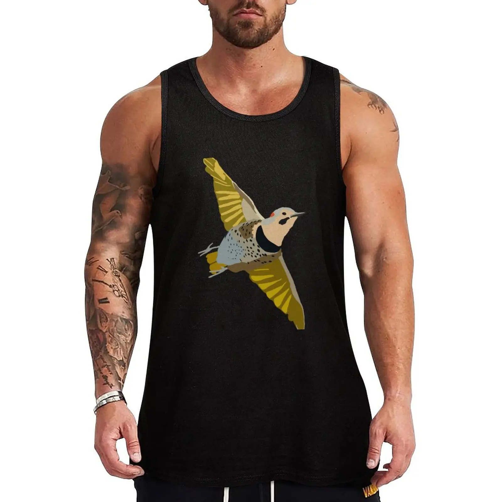 Майка Yellowhammer топ аниме летняя одежда для мужчин спортзала