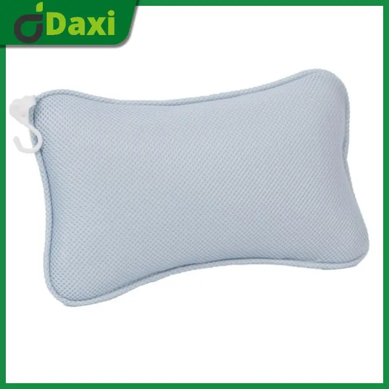 

Support With Suction Cup For Neck Ba Headrest Pillows Bathroom Shower Pillow Spa Bath Bathtub Cushion Soft Headrest Anti-slip