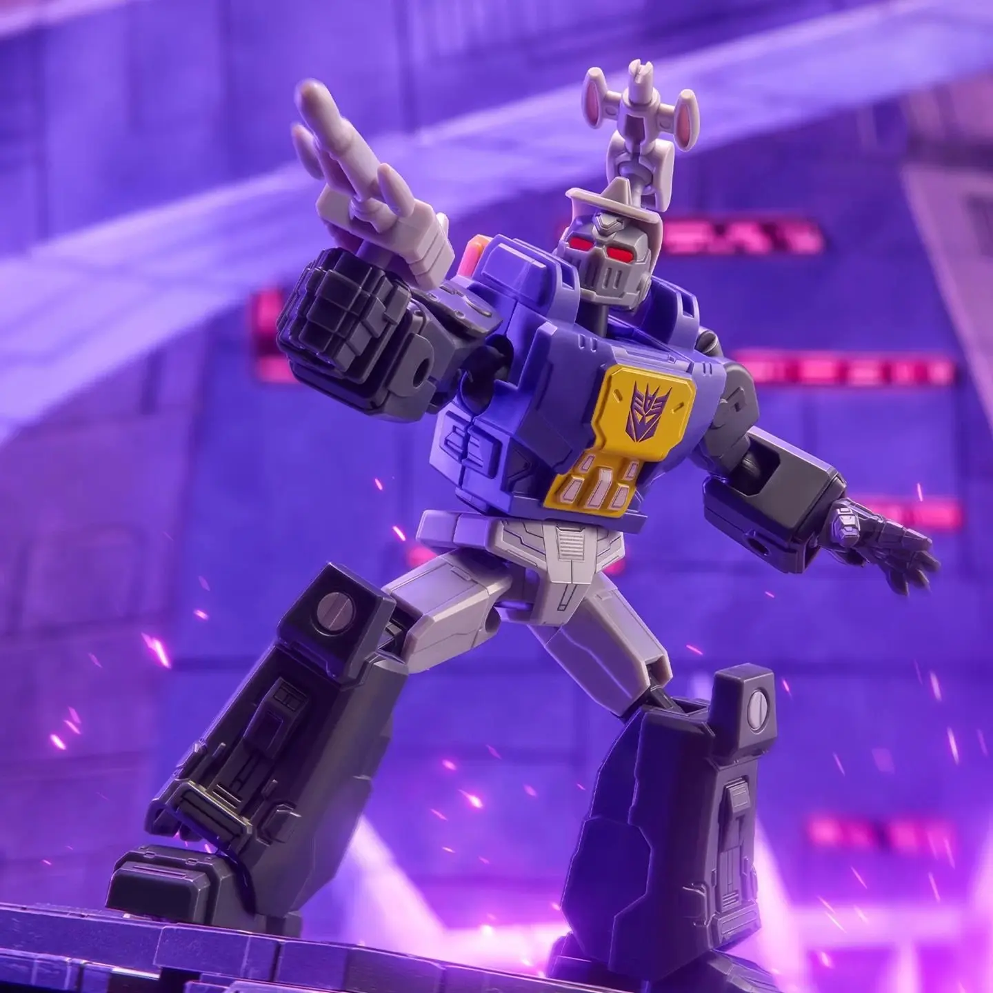 Фото Коллекционный набор BLOKEES Transformers Galaxy Version 9: Мегатрон, сборная модель-конструктор, фигурки для коллекционеров (слепая коробка) №3