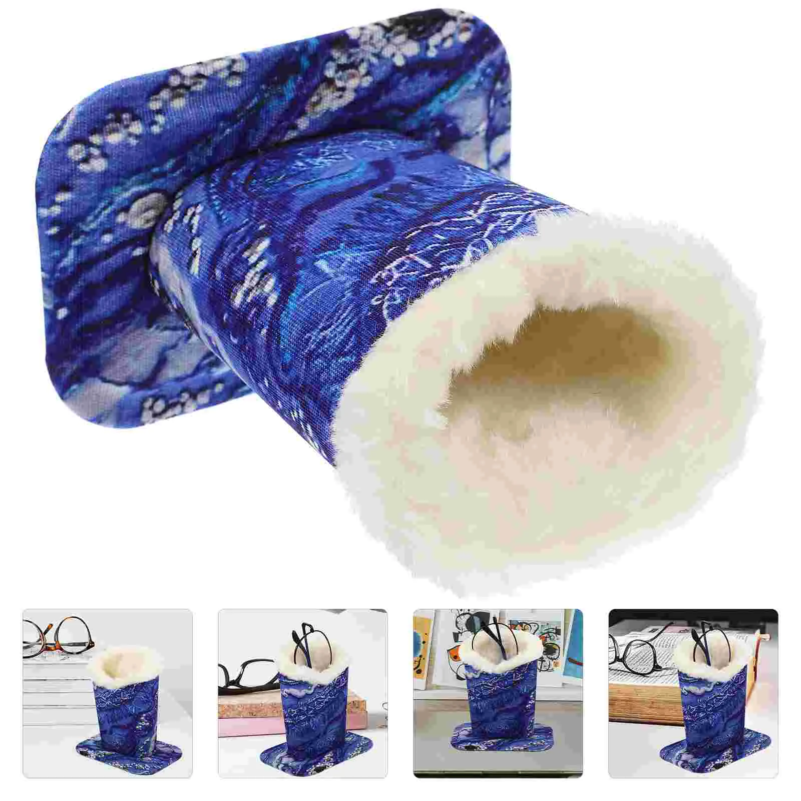 

Spectacle Holder Glasses Stands Eyeglass Base Holders Fashion Plush Office Magnetic Organizer