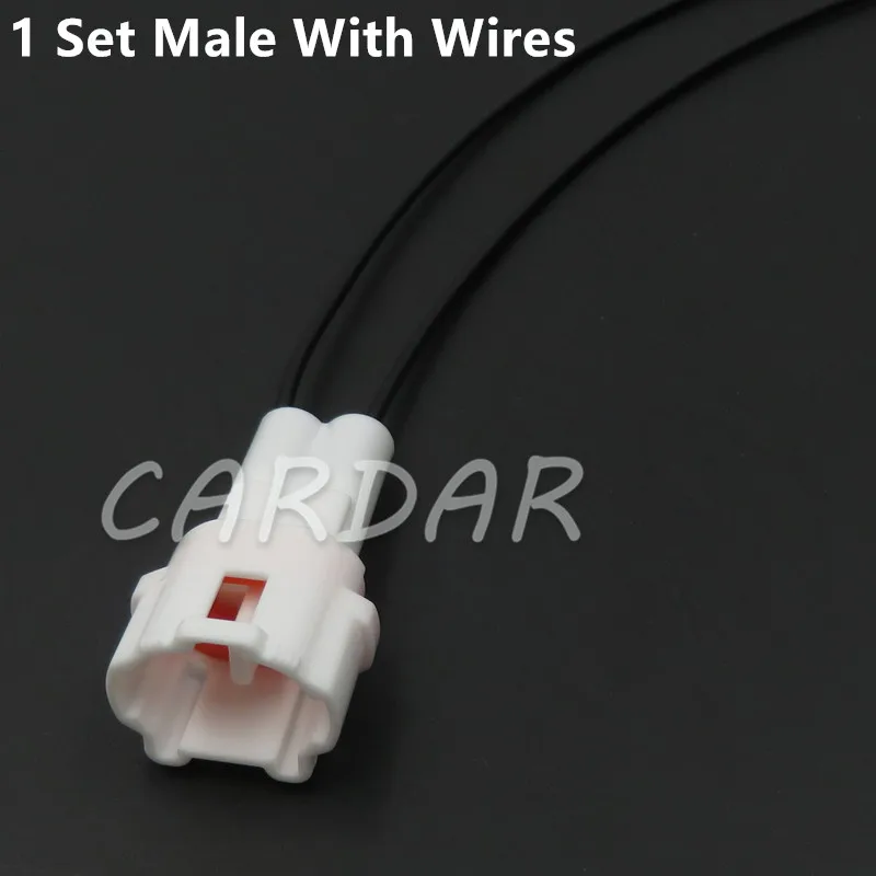 

Герметичный автомобильный разъем, 1 комплект, 2 контакта 6180-2321 6187-2311 MT, автомобильный водонепроницаемый гнездовой разъем для Honda