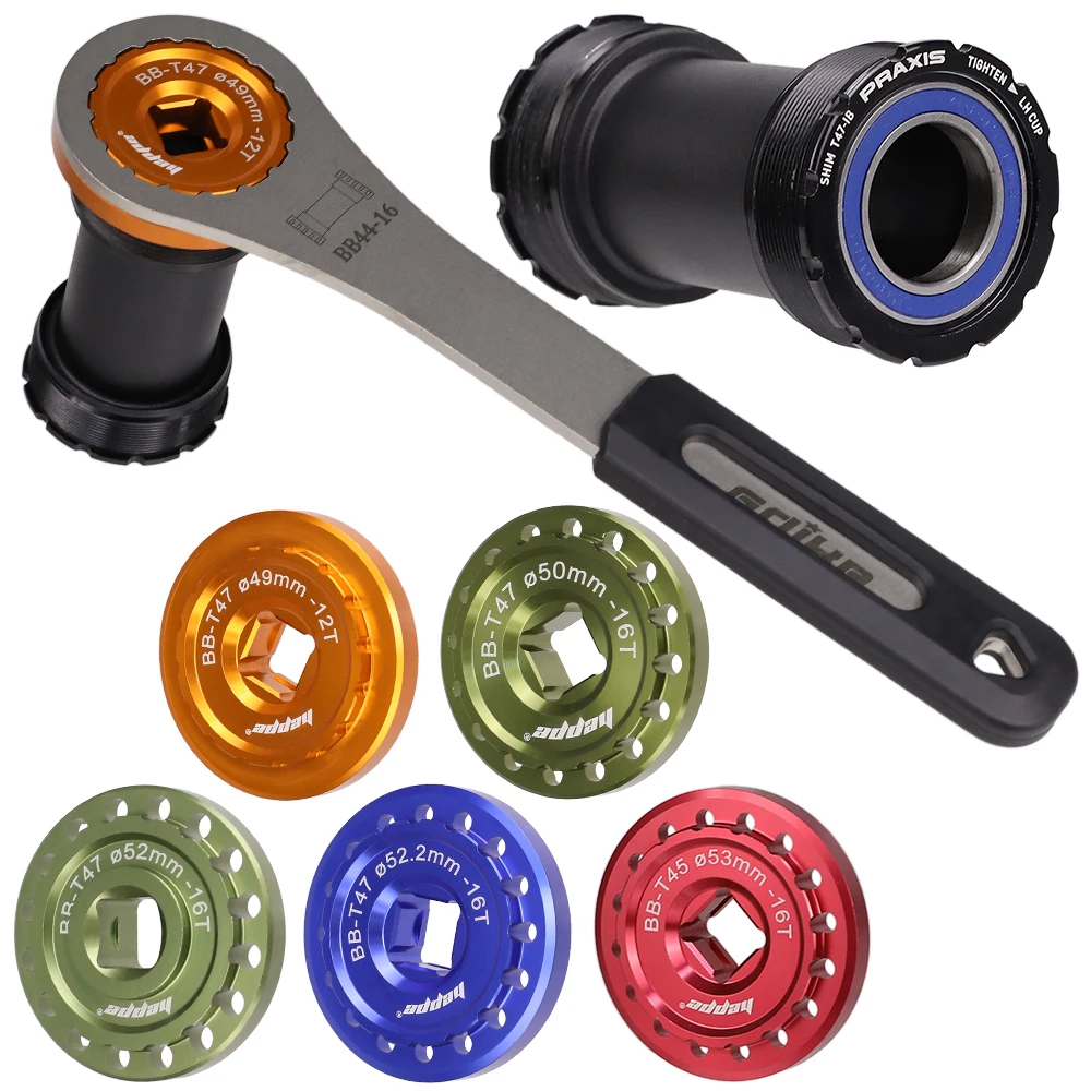 Инструмент для разборки каретки велосипеда BB T47 монтажный и съемный ключ