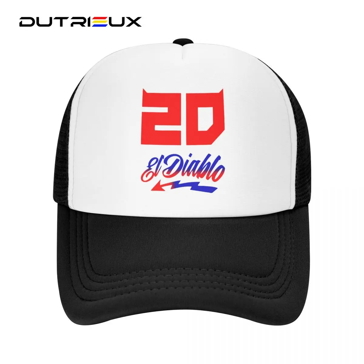 

DUTRIEUX Classic Fabio Quartararo Baseball Cap For Men Women Adjustable Trucker Hat Sun Protection Snapback Hats Summer Caps