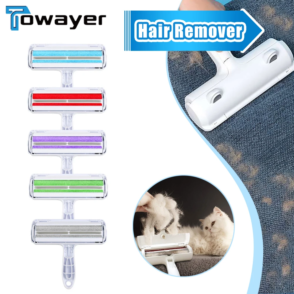 

Pet Hair Removel Roller Remover Cleaning Brush Fur Removing Dog Cat Animals Hair Brush Car Clothing Couch Sofa Carpets Combs