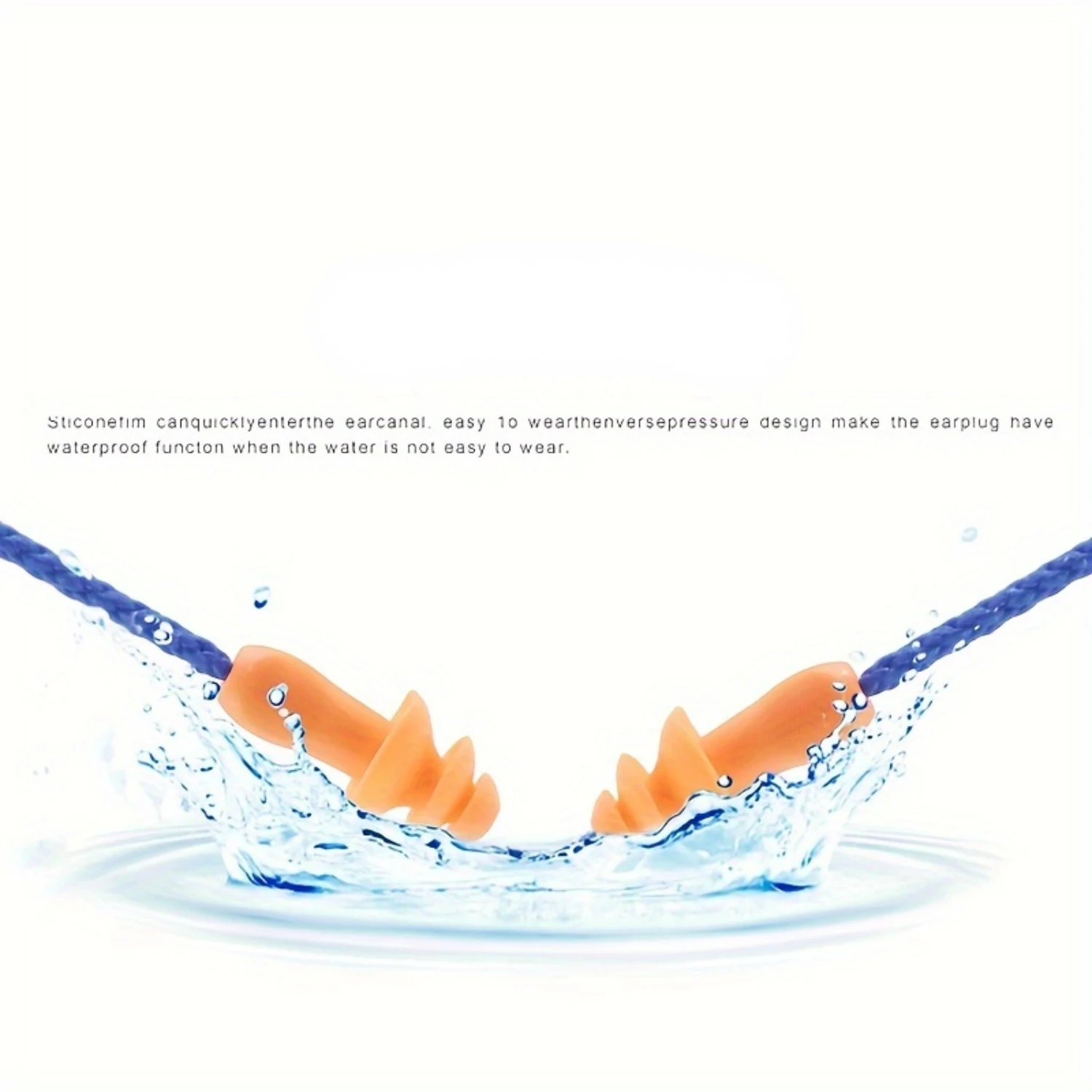 Проводные силиконовые беруши для снижения шума