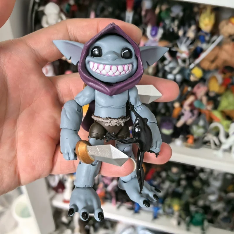 Фото Серия Goblin, 1 волна, масштаб 1/12, 4-дюймовая фигурка-коллекционная игрушка на тему Хэллоуина для детей, украшения стола, подарок 2025 №2
