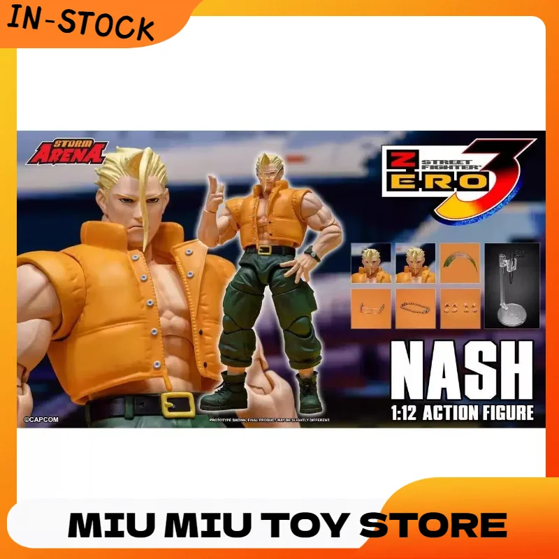 Фото Новинка! Коллекционная фигурка Storm Toys ARENA Street Fighter Zero 3 Alpha Charlie Nash, масштаб 1/12, 6 дюймов, полный комплект. №1