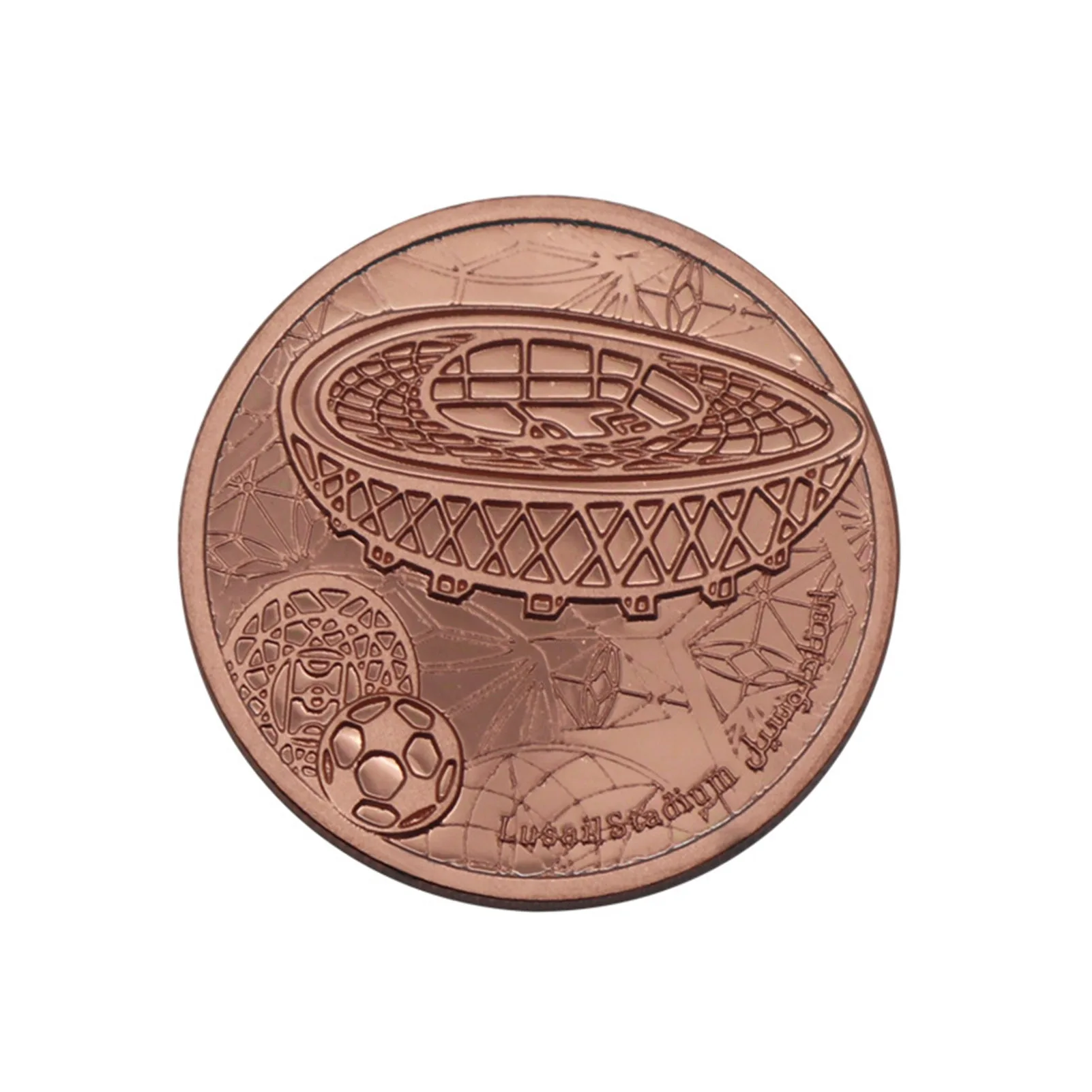 

2022 World Soccer Cup Commemorative Coin Fans Football Commemorative Coins European Cup Souvenir Gift For Fans