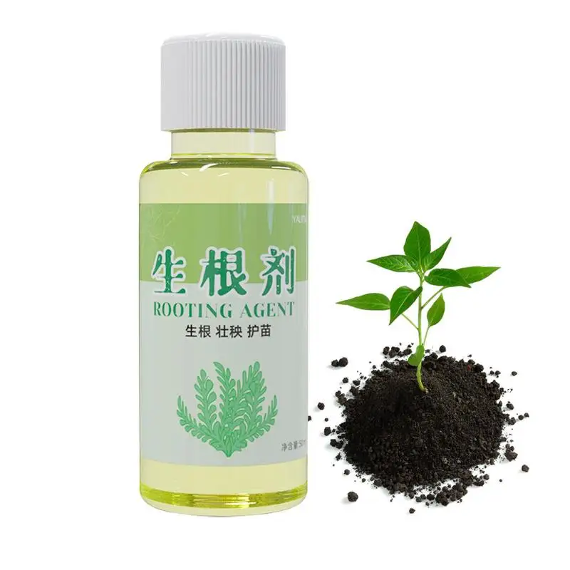 

Plant Rooting Hormones High-Performing Organic Root Liquid Root Growth Hormones For Cuttings 50ml Transplants Vegetable And