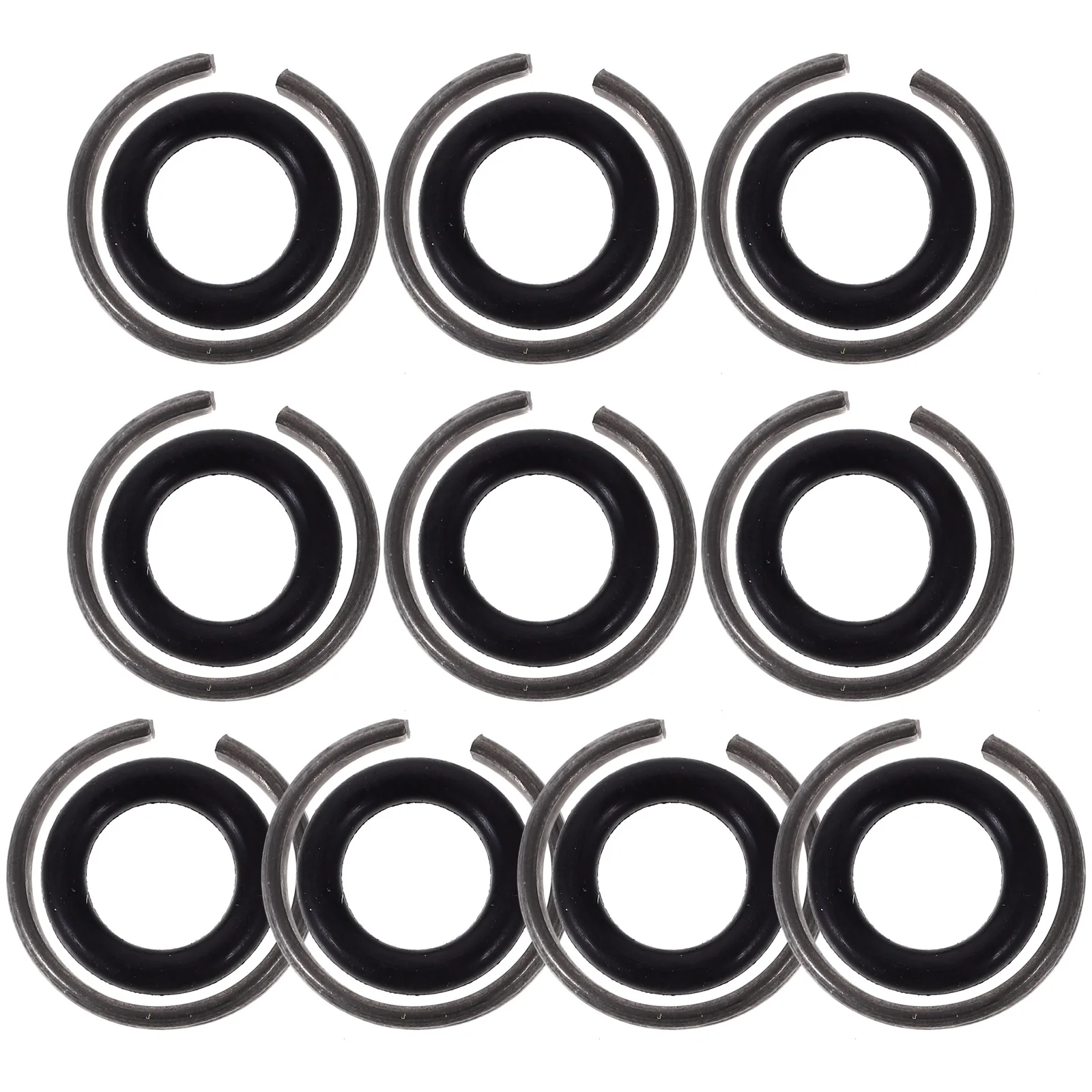 

10 Sets Impact Wrench Retaining Ring Drive Socket Retainer Ring With O-ring