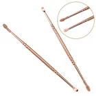 Ложка-пинцет для удаления ушной серы, двусторонняя, из нержавеющей стали, ушной инструмент, многофункциональная, портативная, 1 шт.