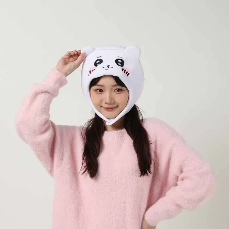 Chiikawa Kawaii плюшевые шапки с героями мультфильмов реквизит для косплея модная