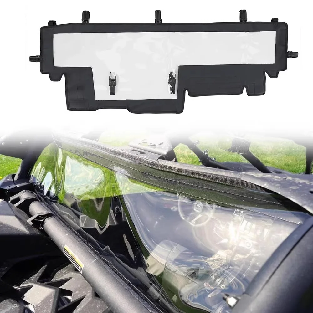 

Аксессуары для UTV, заднее стекло из ПВХ, мягкое лобовое стекло для Can-Am Maverick X3 Max R RR, 2/4 двери, 4x4 XRS XDS Turbo DPS 2017-2024