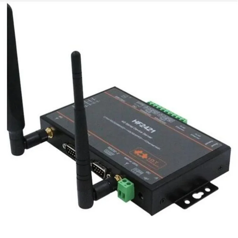 Модуль Wi-Fi Двухпортовый сервер последовательных устройств RS232 RS485 RS422 в Ethernet 4G 3G GPRS