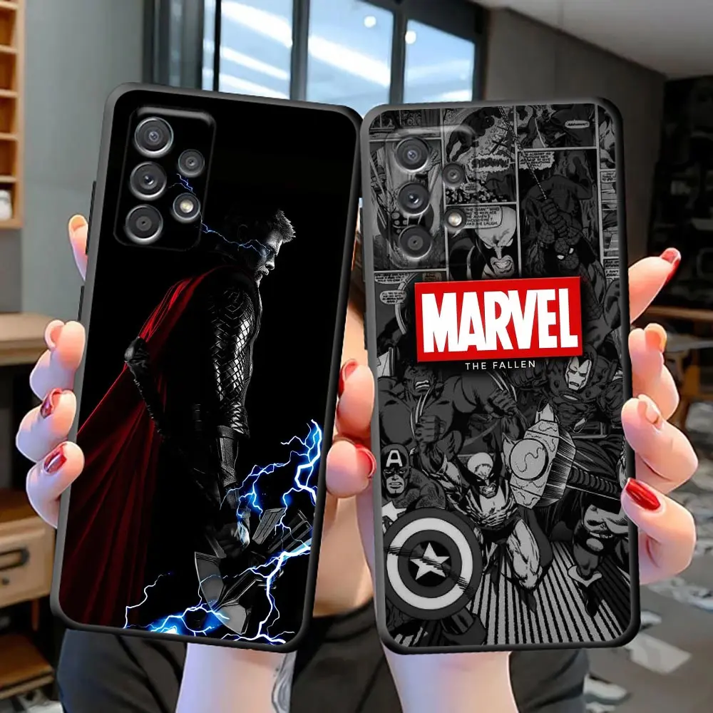 

Avengers Thor Marvel Cover Phone Case For Samsung S20 S21 FE S22 S23 S9 S10 4G Lite S10e Plus Ultra 5G Case Funda Coque Capa
