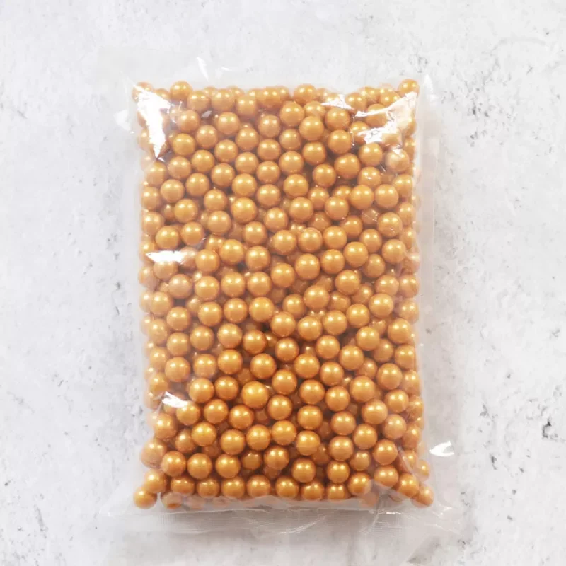 

Gold Ball Wedding Edible Sprinkles For Cake Pearl Sugar Fondant Party Bakeware Baking Tools Dessert Ice Cream Decorations