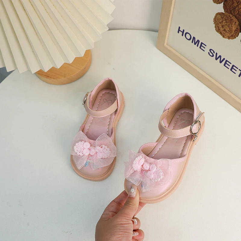Детская обувь для девочек Классические сандалии в китайском стиле босоножки
