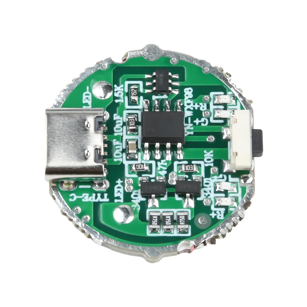 

Фонарик драйвер платы 3-ступенчатое затемнение USB-C