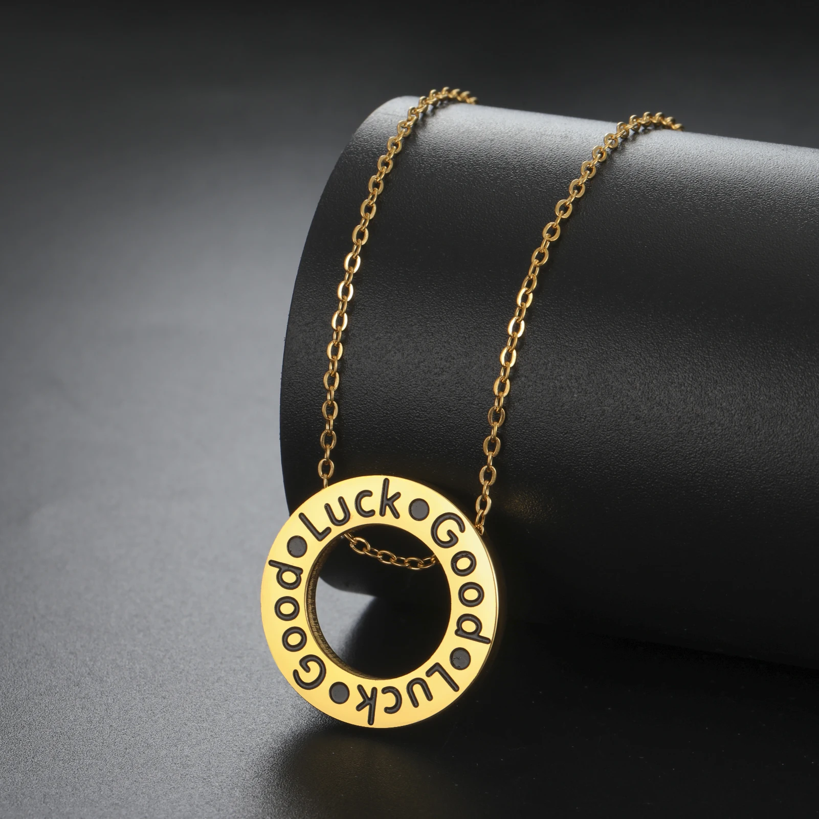 Amaxer модное ожерелье с подвеской в виде английской буквы ХОРОШАЯ ЖАСТЬ римскими