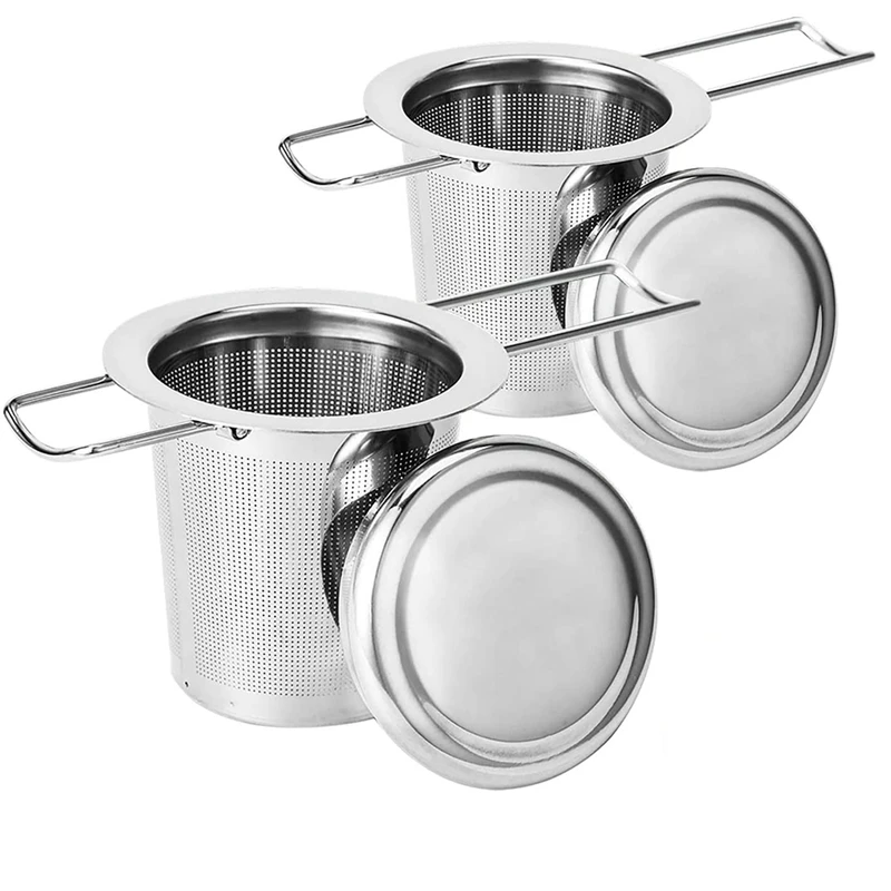 

Tea Strainer Tea Filter, Tea Strainer for Loose Tea, Stainless Steel Tea Strainer for Loose Leaf Tea(Pack of 2)