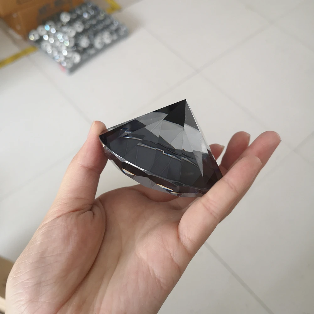 30 мм-150 мм черный диаметр стекла с бриллиантами вечерние украшения кристаллами и