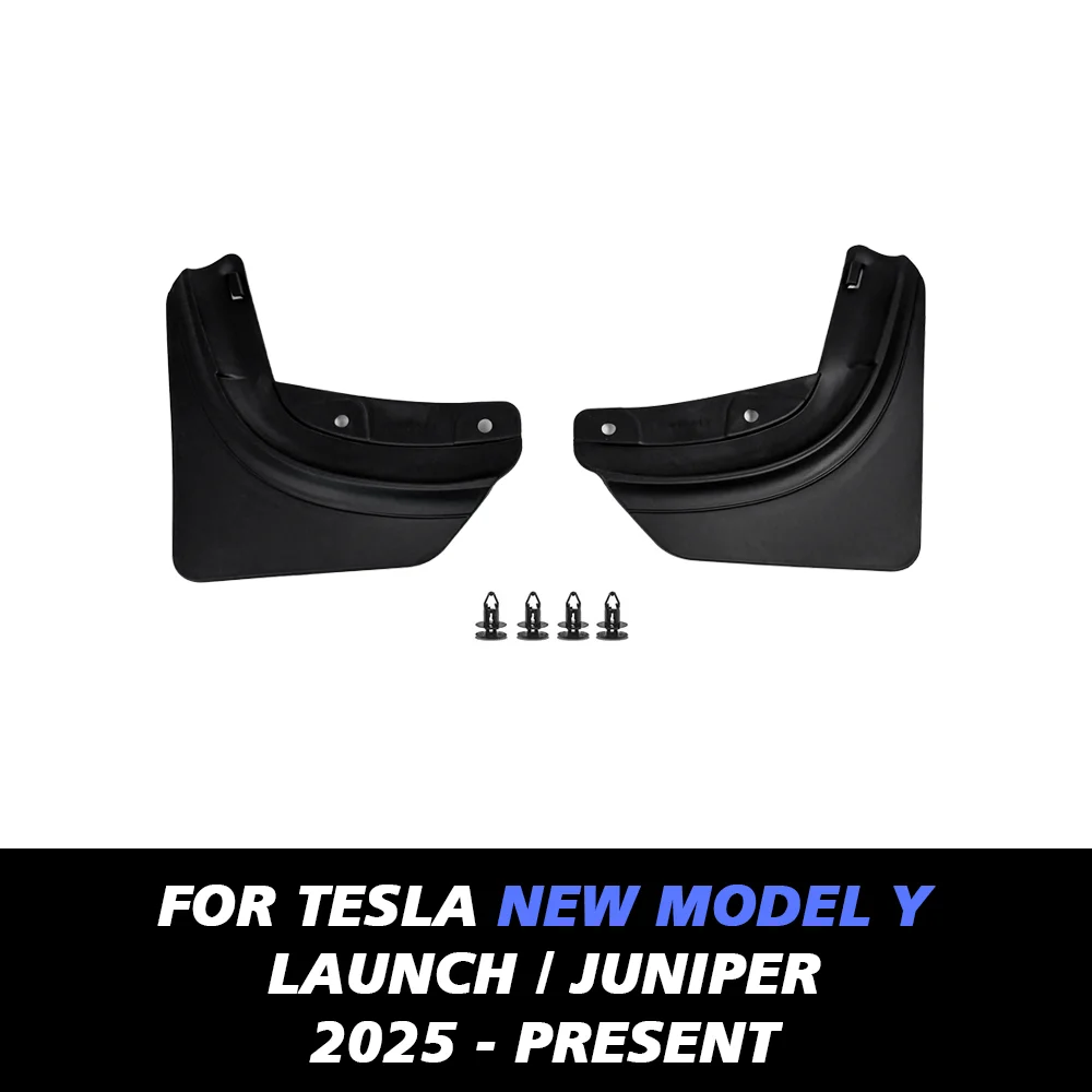 

Брызговики для Tesla New Model Y 2025 Launch Juniper без сверления/ленты, брызговики, крылья, брызговики