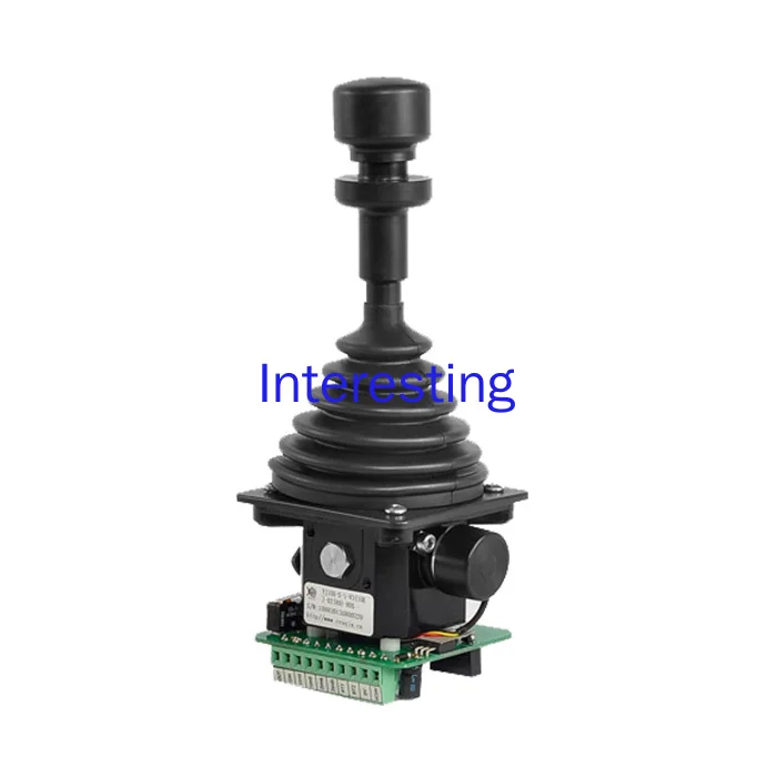 

YJ100 Industrial Joysticks Excavator Operating Handle Single and Double Axis Rocker Controller Self-locking Hall Joystick