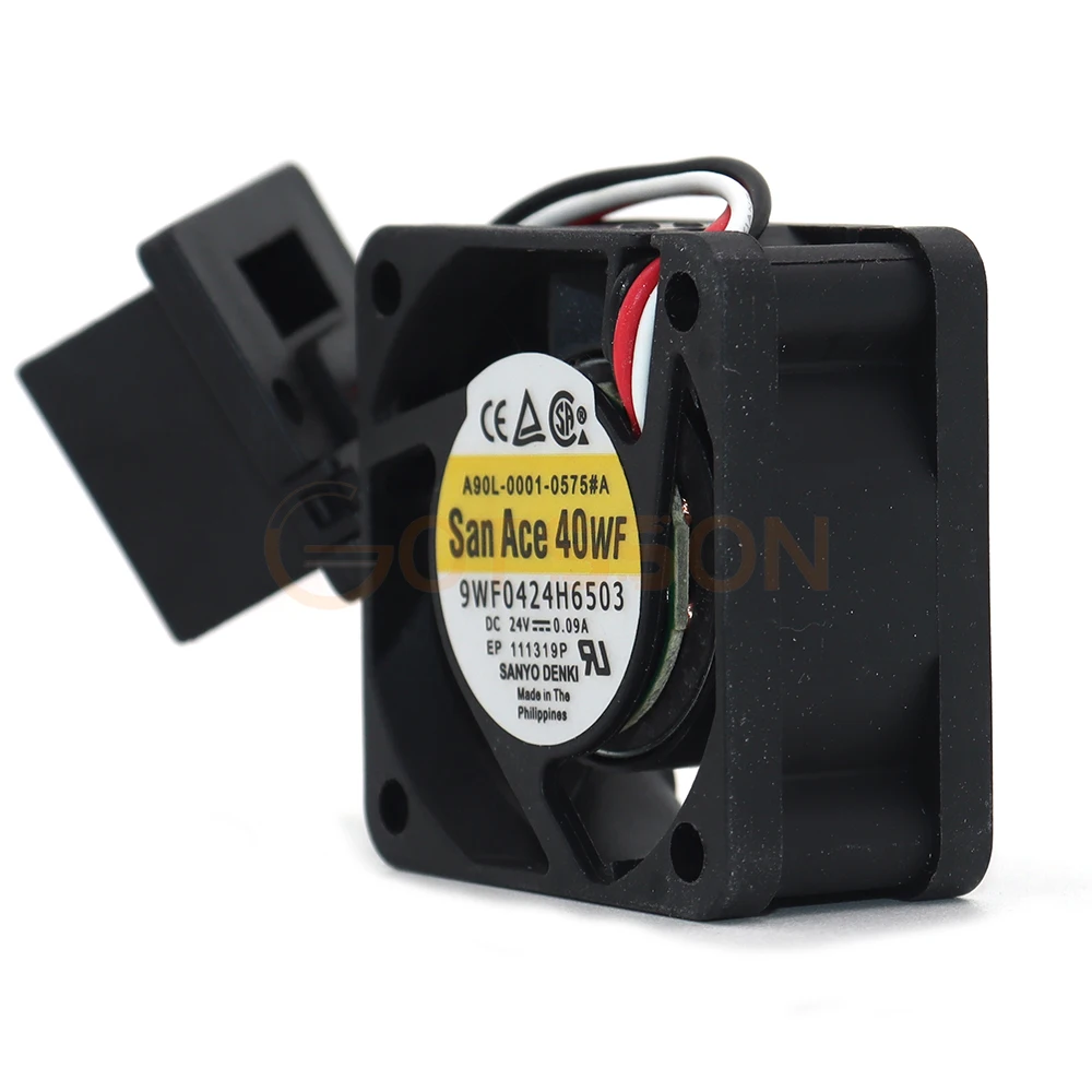 Фото Новинка, охлаждающий вентилятор Fanuc для SANYO 9WF0424H6503 A90L-0001-0575 # A 4020 40*40*20 мм DC24V 0.09A 4 см №2