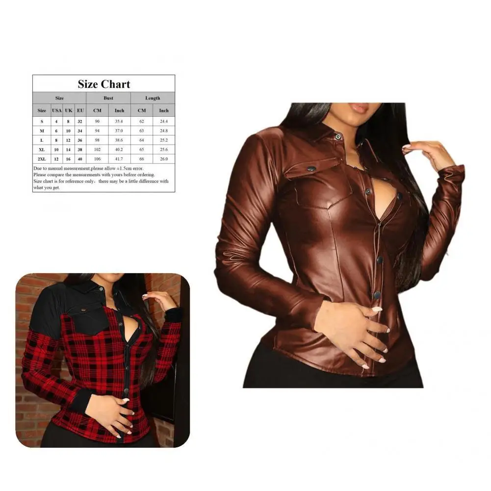 

Casual Shirt Solid Color Female Women Shirt Simple Pure Color Shirt