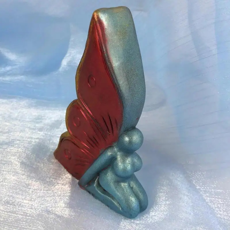 Уникальные формы для свечей 3D литья из эпоксидной смолы ангела силиконовые