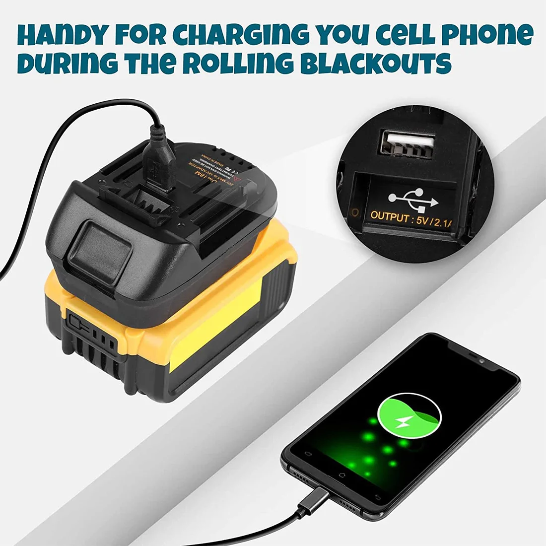 Адаптер для батареи Milwauke M18 DEWA 20V адаптер Makita 18V BL1830 BL1850