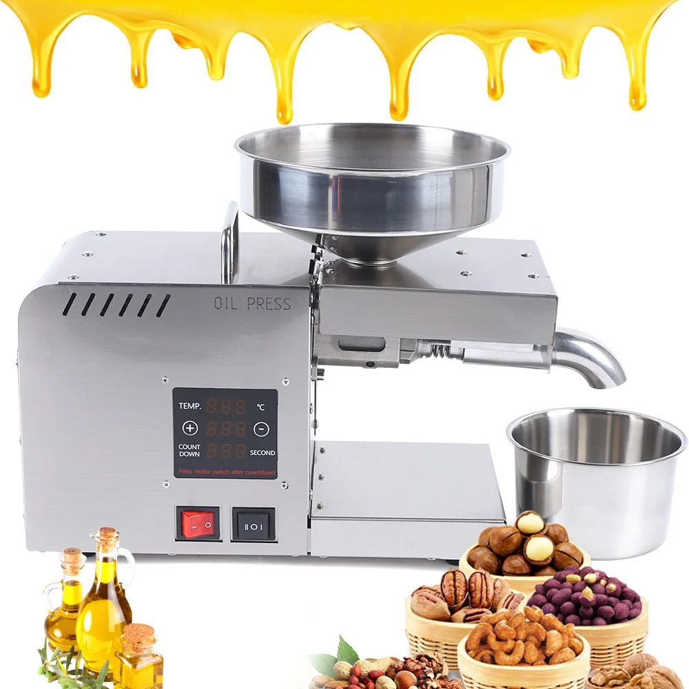 

Electric Automatic Press Hine 610W Oil Extractor Peanut Coconut