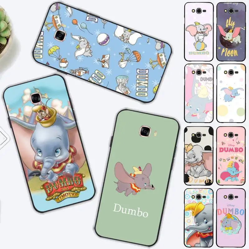 

Disney Dumbo Phone Case for Samsung J 2 3 4 5 6 7 8 prime plus 2018 2017 2016 core