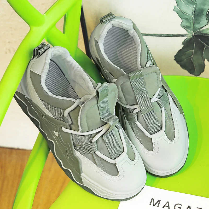 

Мужская повседневная обувь для бега, новинка 2023, мужские кроссовки, модная дизайнерская обувь на платформе, уличная теннисная тренировочная обувь для мужчин