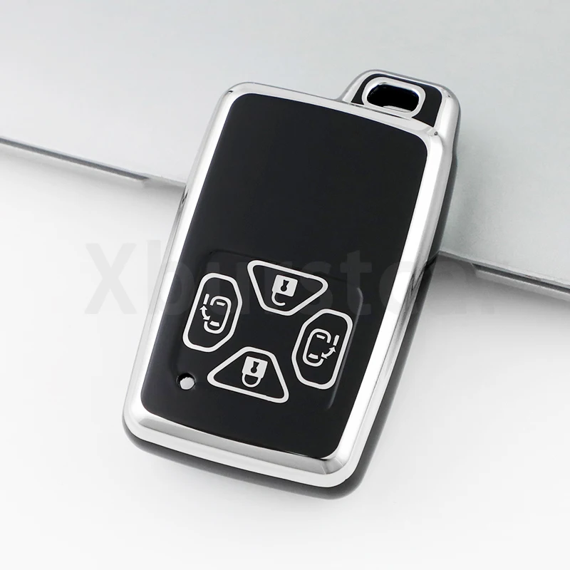 

Для Toyota Alphard Vellfire Previa Estima Isis Noah Voxy TPU Smart Remote Control Shell Fobs Защитная крышка Чехол для автомобильного ключа