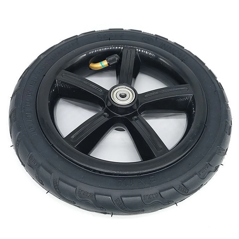 

8 Inch Electric Scooter Tire 8X1 1/4 (200*45) Pneumatic Tire Full Wheel Butyl Rubber Inner Tube Anti-skid Shock Absorption Tyre