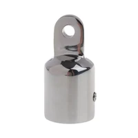 stainless steel bimini top eye end cap for 78 pipe marine boat yacht