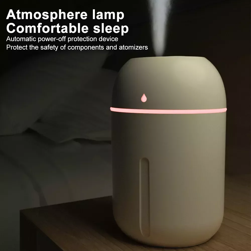 

USB Desktop Air Humidifier Humidificador Air Humidifier Car Air Freshener Spray Water Drop Humidifier With Led Lights