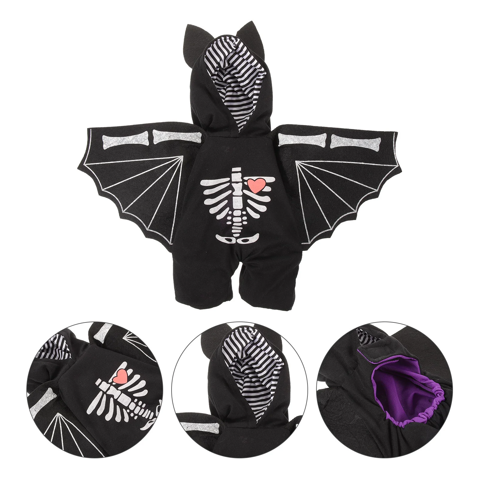 

Pet Transformation Costume Cat Supply Puppy Party Dog Clothes Cosplay Outfit Polyester Halloween Prop Stylish