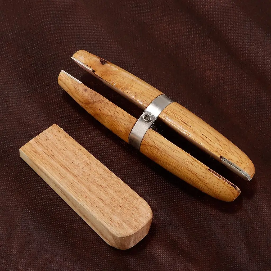 

Wooden Convenient Jeweler Clamp Jaws Wood Jewellery Tool Hold s