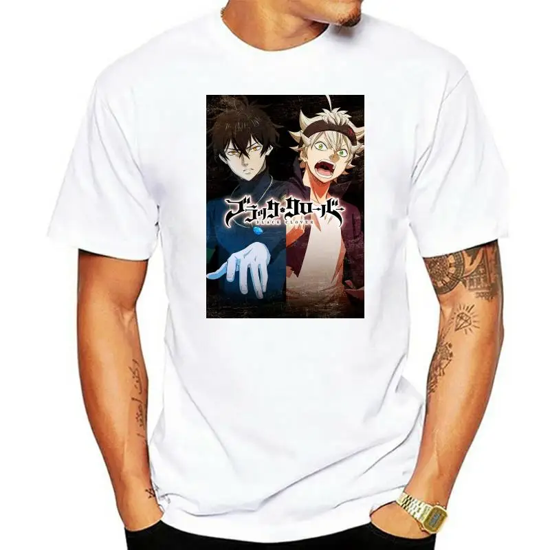

Legit Black Clover Asta & Yuno Teaser Visual Authentic Anime T-Shirt #25386 Outdoor Wear Tee Shirt