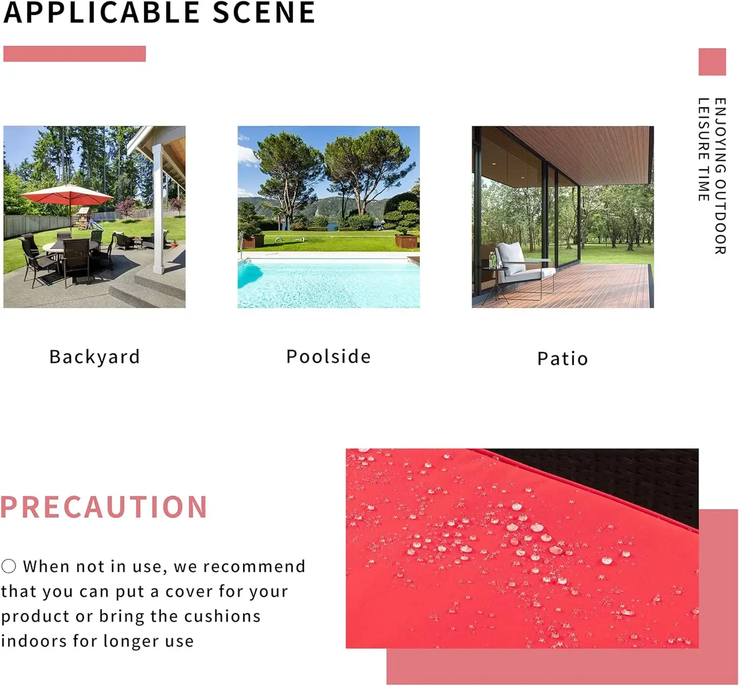Набор мебели для дворика Shintenchi 5 предметов уличный секционный диван из ПЭ ротанга